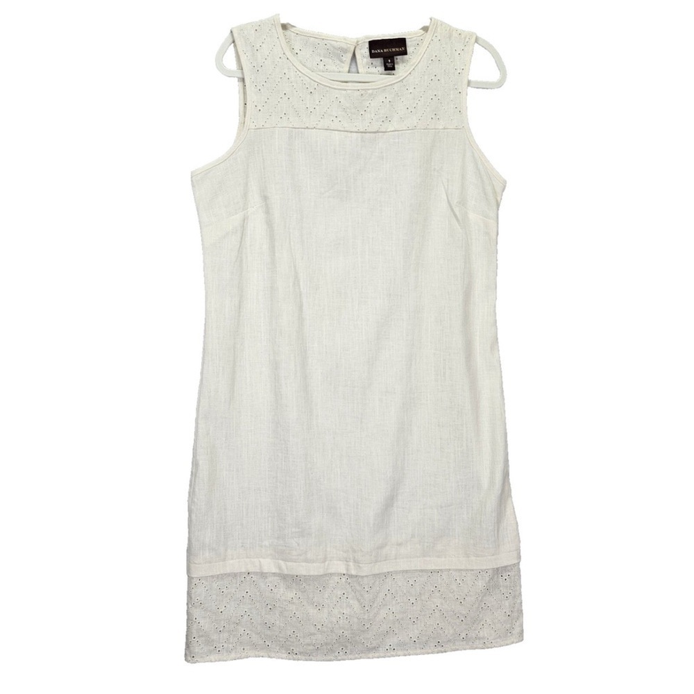 Dana Buchman Gray Fitted Sleeveless Tank Top